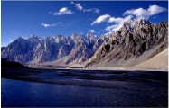 Passu Peaks Hunza River Hunza