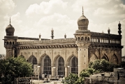 Mecca Mosque in Hyderabad - India