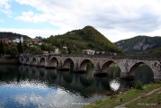 Mehmed Pasha Bridge in Visegrad - Bosnia and Hercegowina